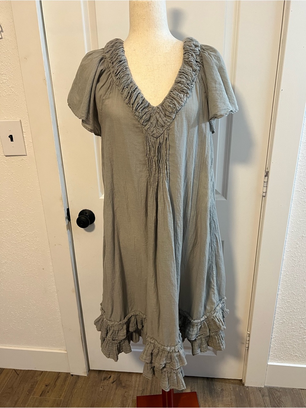 J.P. & Mattie Ruffled‎ Lagenlook Dress